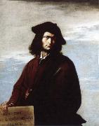 Salvator Rosa self portrait as a philosopher oil painting